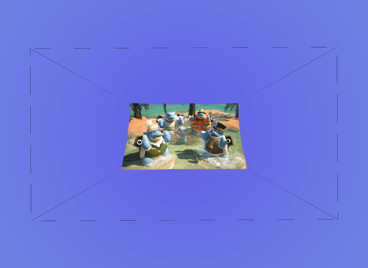 thumbnail for Bigman Blastoise without perspective distortion