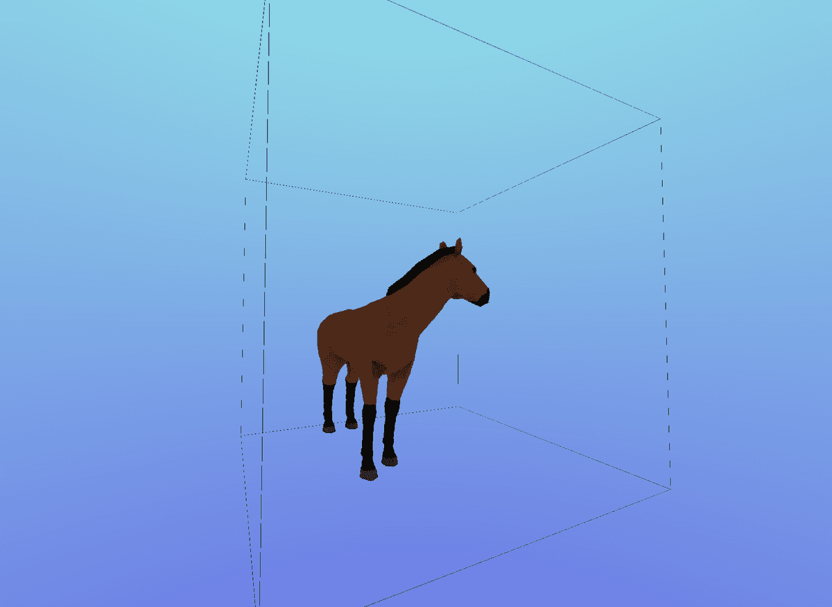 thumbnail for Low Poly Horse